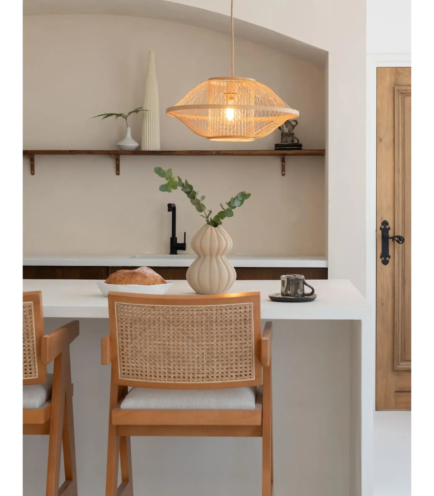 Outlet Hanglamp Maui - Naturel - Ø50cm Hanglampen