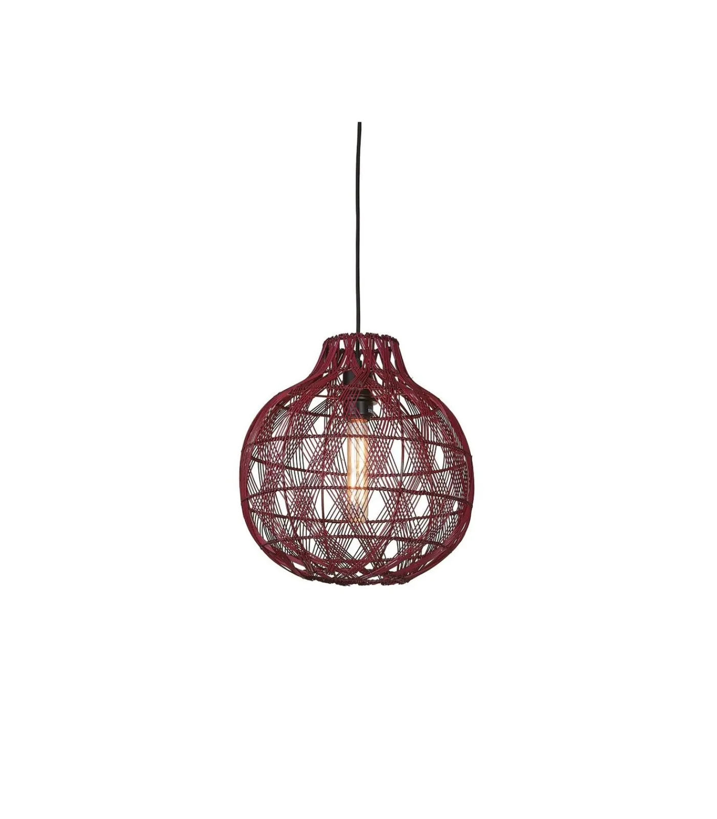 Sale Hanglamp Mendoza - Bordeaux - Ø35cm Hanglampen