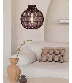 Sale Hanglamp Mendoza - Bordeaux - Ø35cm Hanglampen