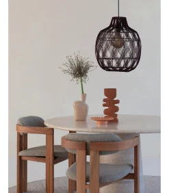 Clearance Hanglamp Mendoza - Bordeaux - Ø40cm Hanglampen