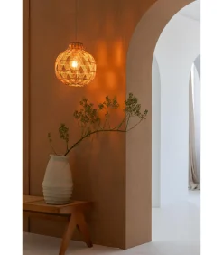 Sale Hanglamp Mendoza - Naturel - Ø35cm Hanglampen