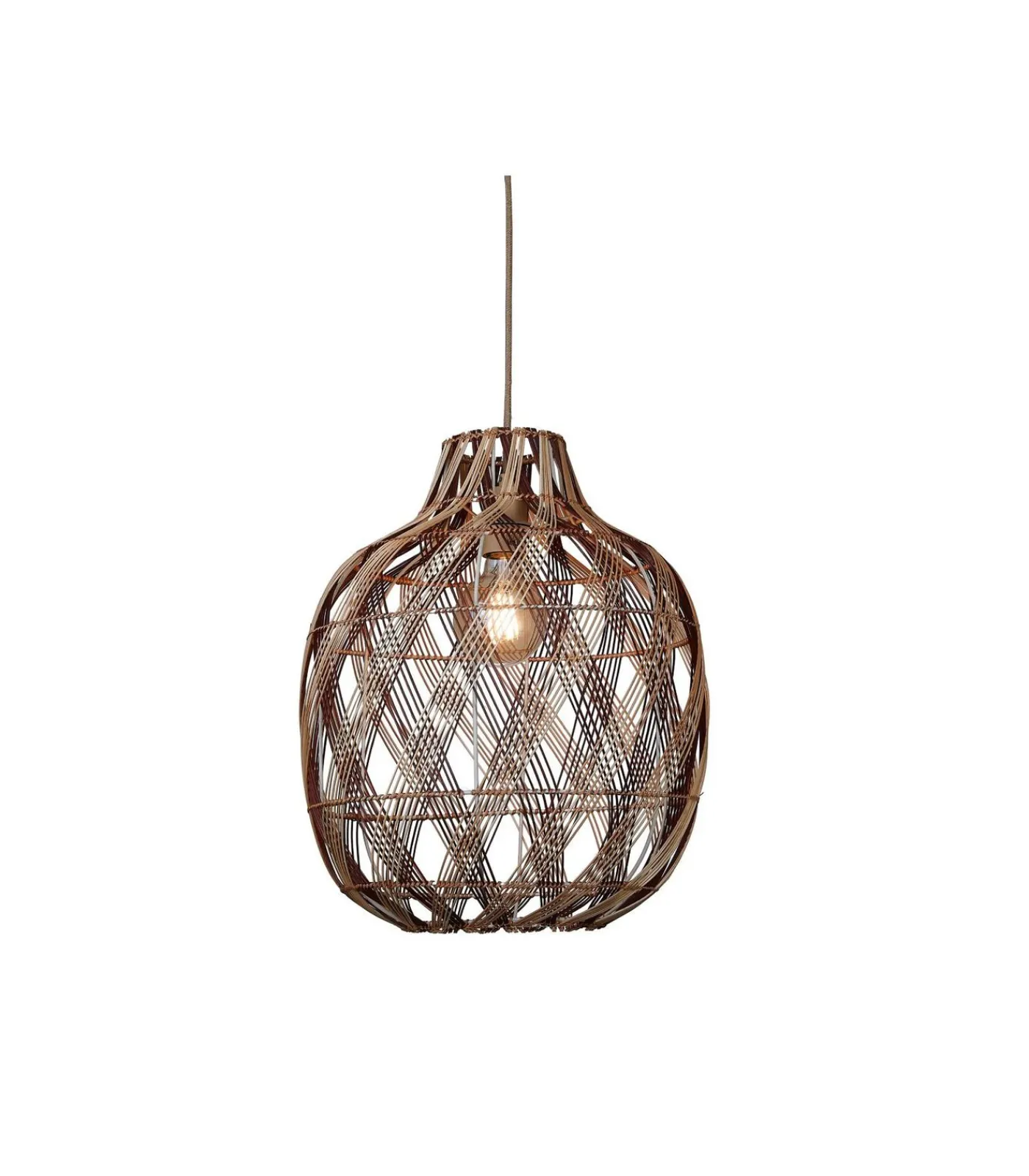 Outlet Hanglamp Mendoza - Naturel - Ø40cm Hanglampen