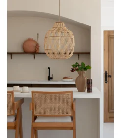 Outlet Hanglamp Mendoza - Naturel - Ø40cm Hanglampen