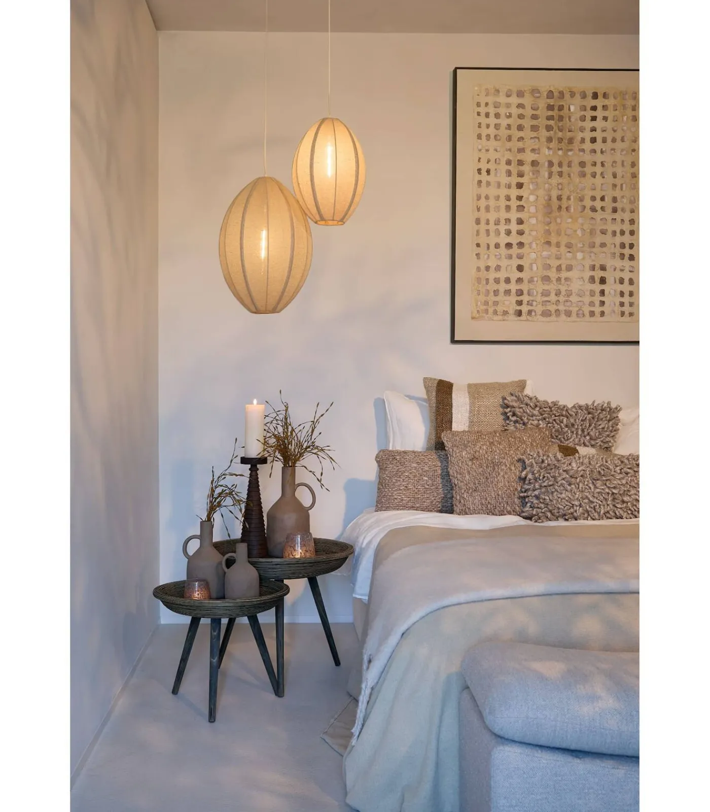 Sale Hanglamp Milatos - Bruin - Ø28,5cm Hanglampen