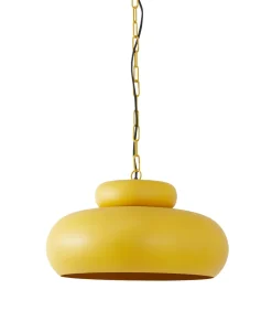 Clearance Hanglamp Neiva - Okergeel - Ø46cm Hanglampen