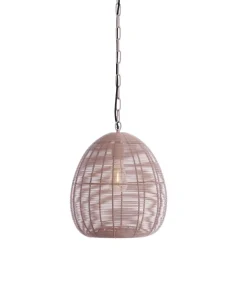 Discount Hanglamp Oliveria - Roze - Ø32cm Hanglampen