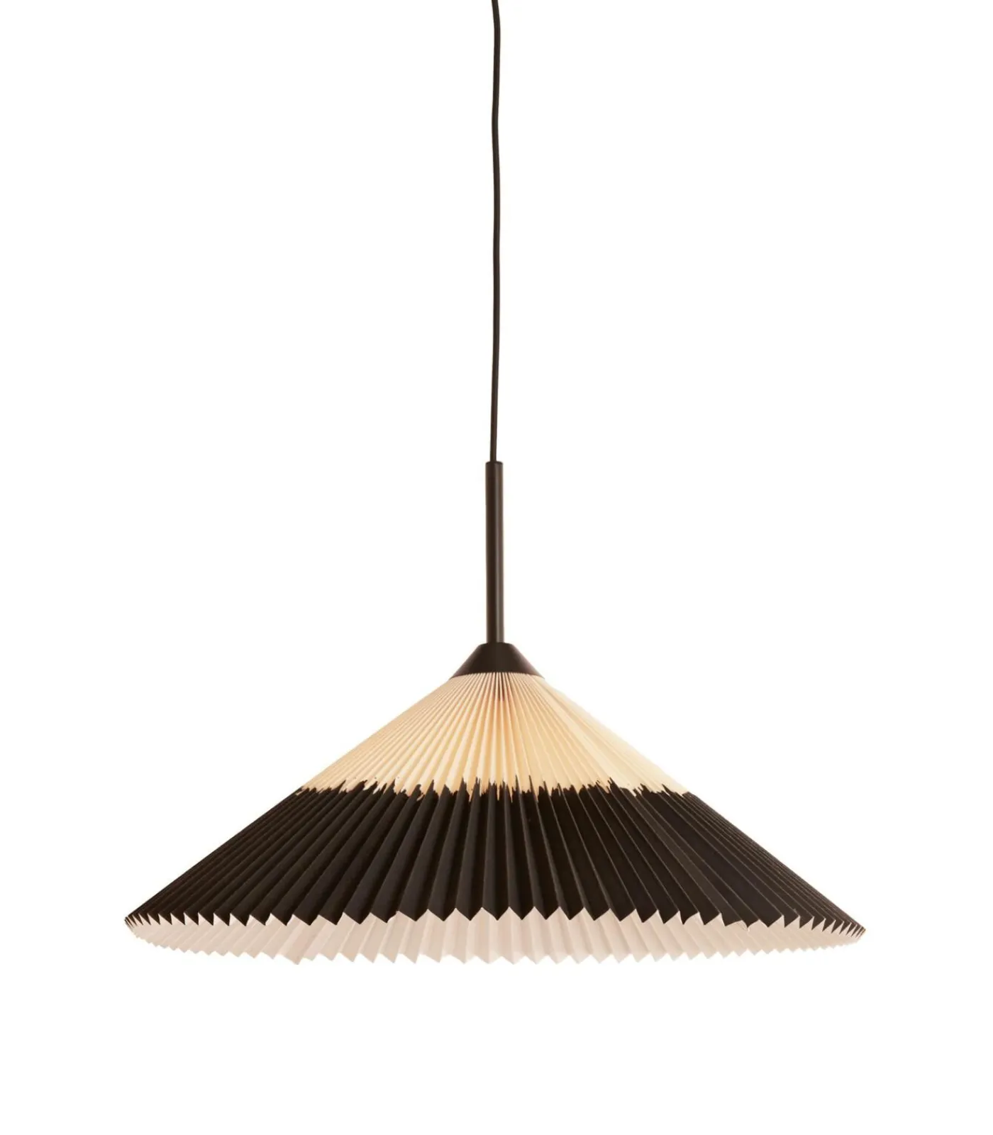 Sale Hanglamp Pleated - Naturel - Ø60cm Hanglampen