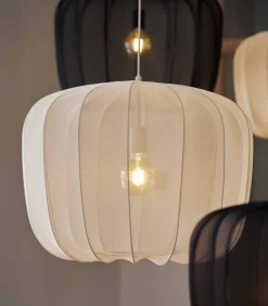 Online Hanglamp Plumeria - Zand - Set Ø50+Ø60cm Hanglampen