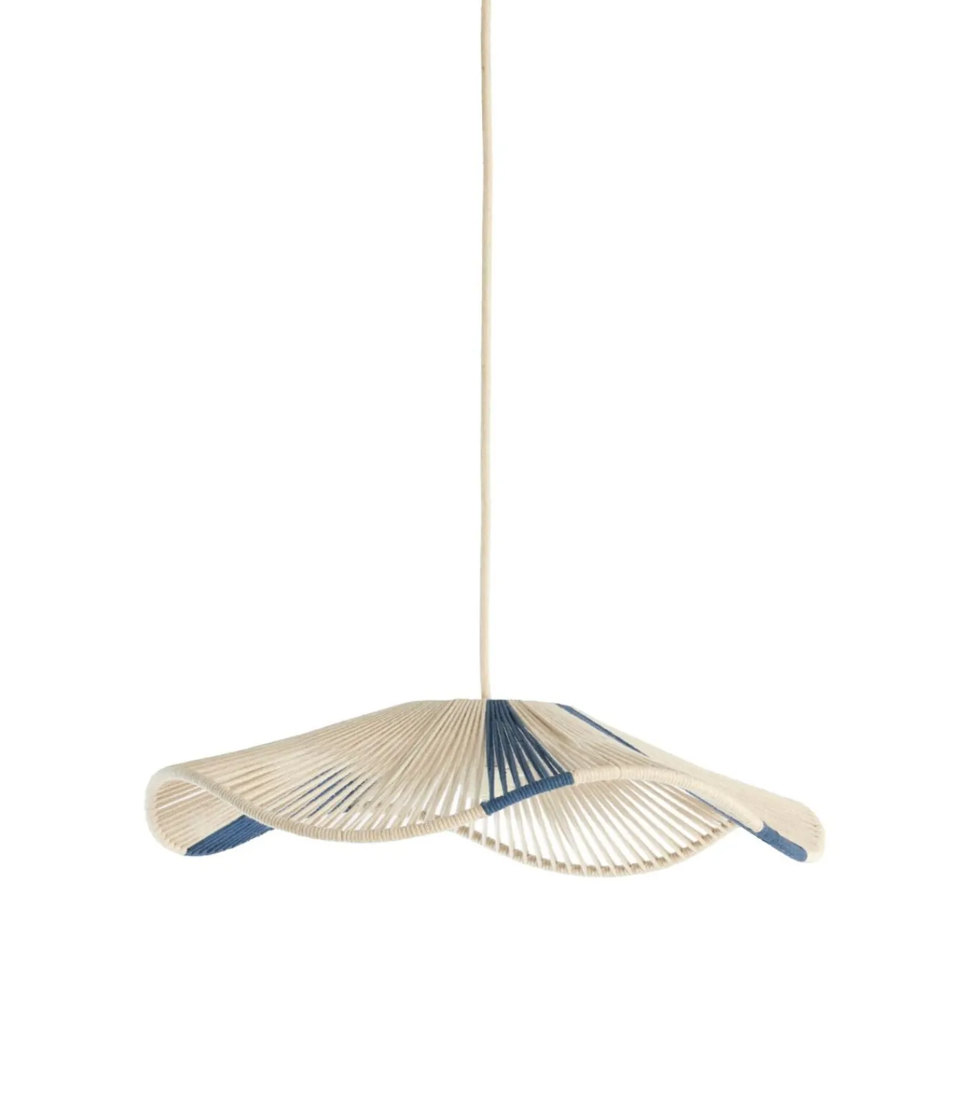 Hanglamp Rafa - Lichtblauw - Ø50cm Hanglampen