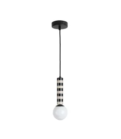 Hanglamp Rayado - Grijs - 12x12x38cm Hanglampen