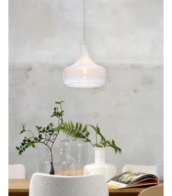 Online Hanglamp Reykjavik - Wit - 25x25x25cm Hanglampen