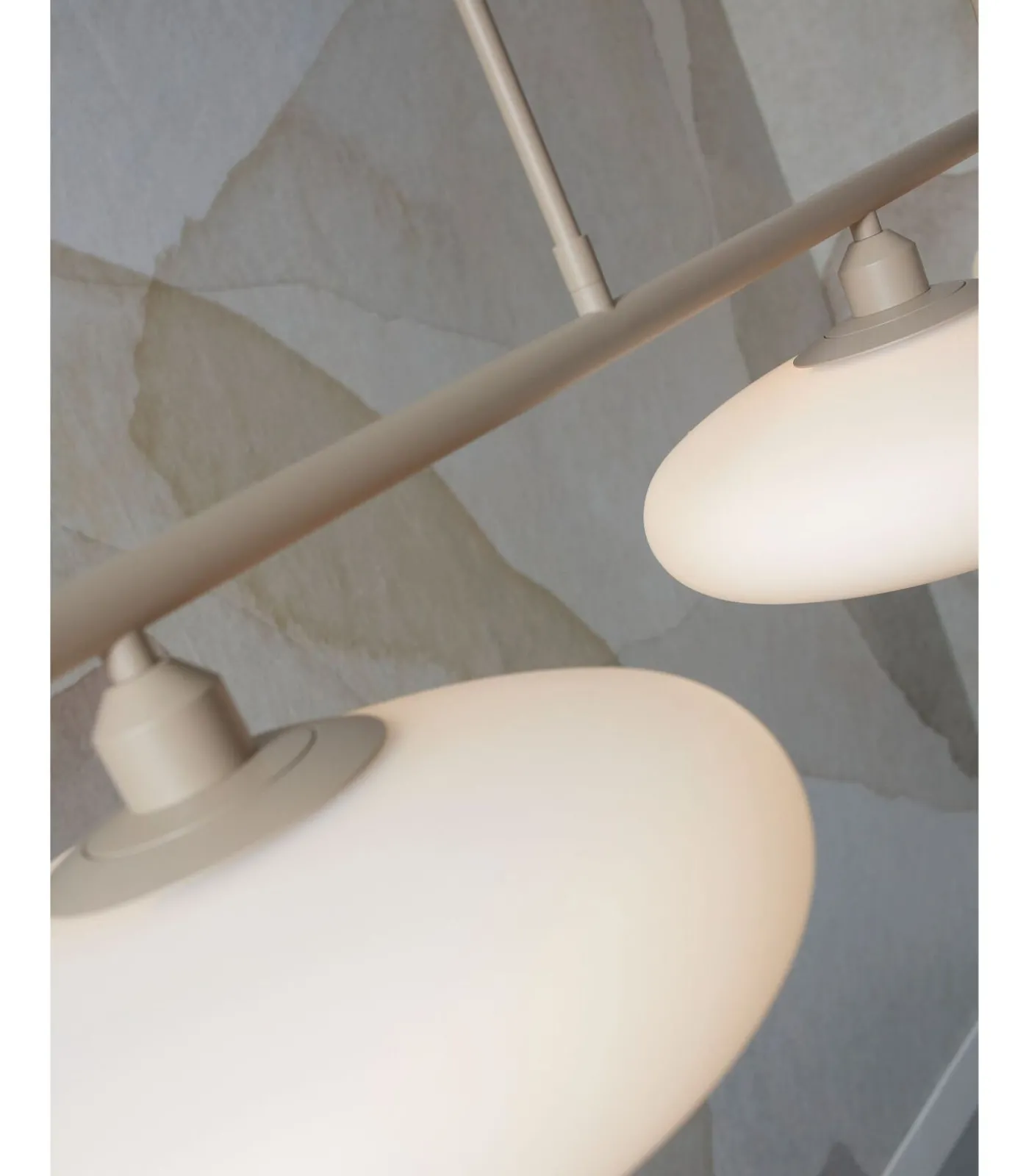 Hanglamp Sapporo - Wit - 115x29x23cm Hanglampen