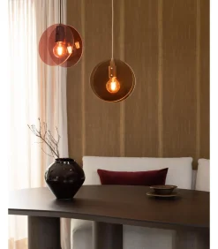 Best Hanglamp Toledo - Bruin - 22x25x278.5cm Hanglampen