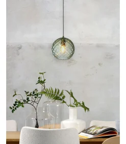 Discount Hanglamp Venice - Groen - Ø22cm Hanglampen