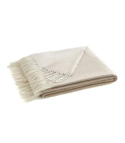 Sale HIMALAYA crème - Plaid Kasjmier Bedspreien