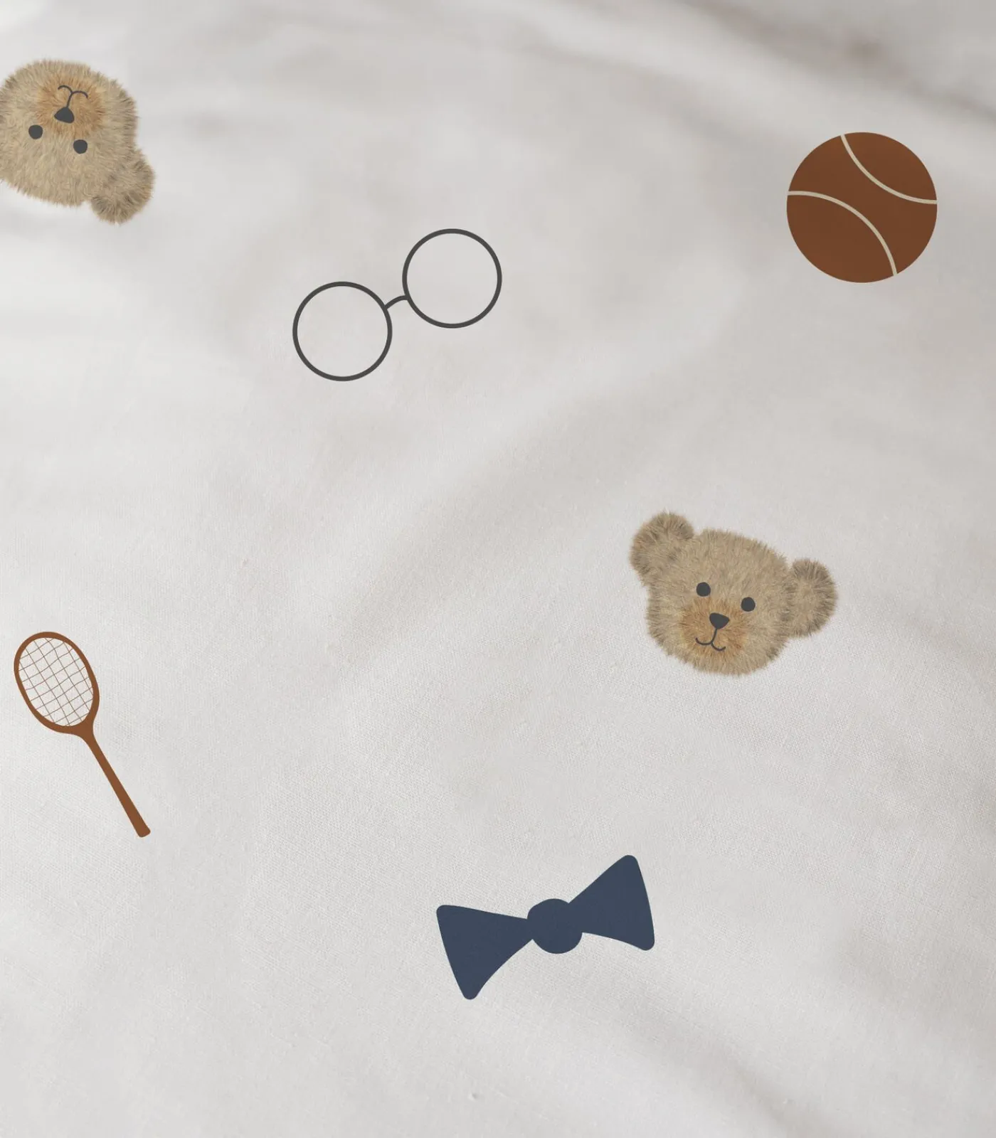 Clearance Hoeslaken, bedrukt 100% katoen, TEDDY BEAR Hoeslakens