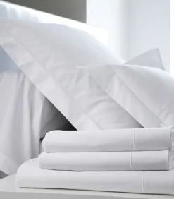 New Hoeslaken blanc - Satijn katoen Hoeslakens