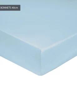 New Hoeslaken bleu ciel - Perkaal Katoen Hoeslakens