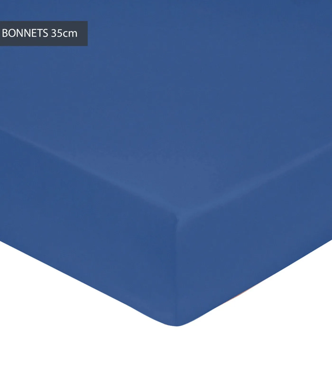 Clearance Hoeslaken Bleu royal - Perkaal Katoen Hoeslakens