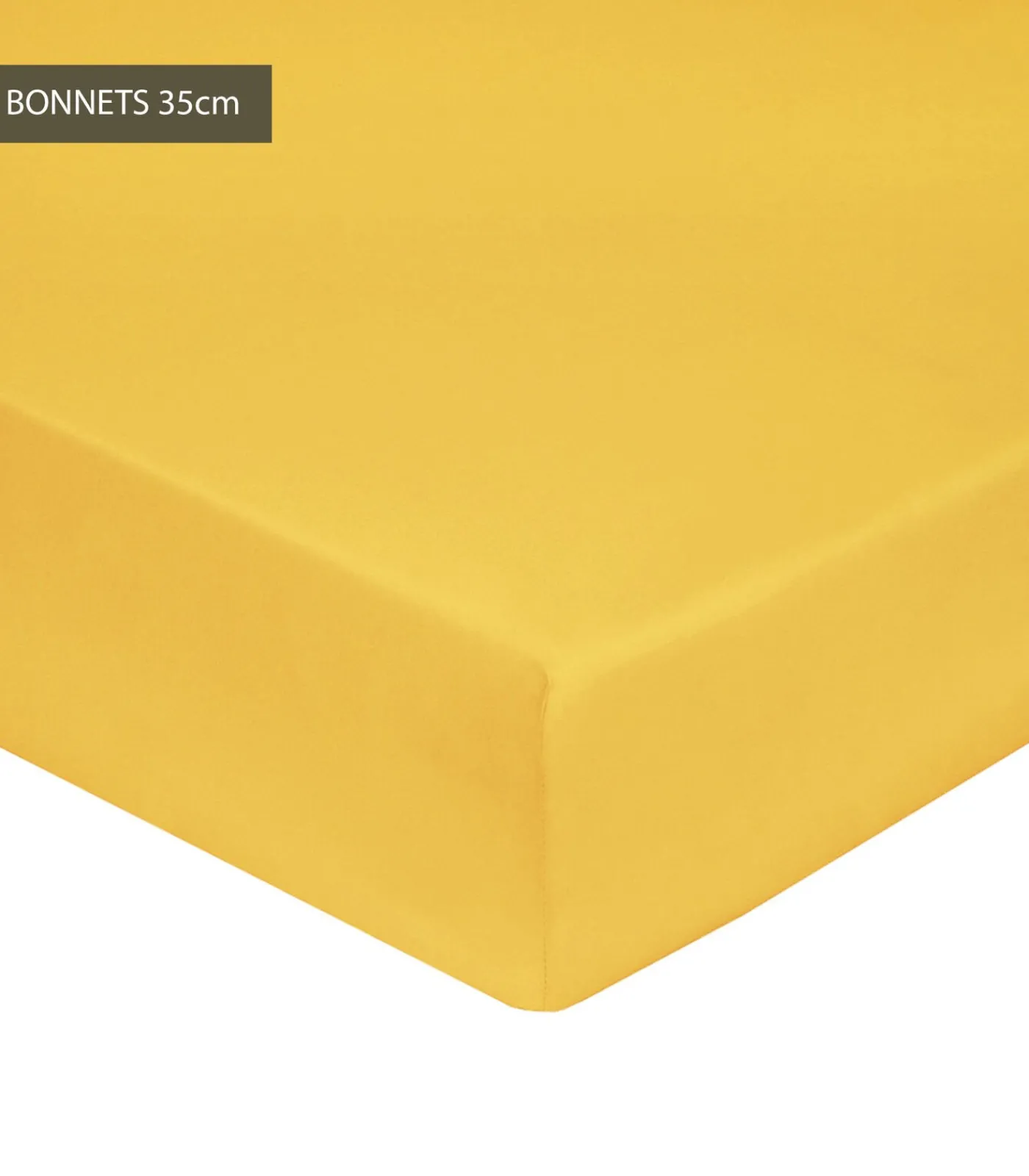 Hoeslaken curry - Perkaal Katoen Hoeslakens