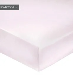 Hot Hoeslaken guimauve - Satijn katoen Hoeslakens