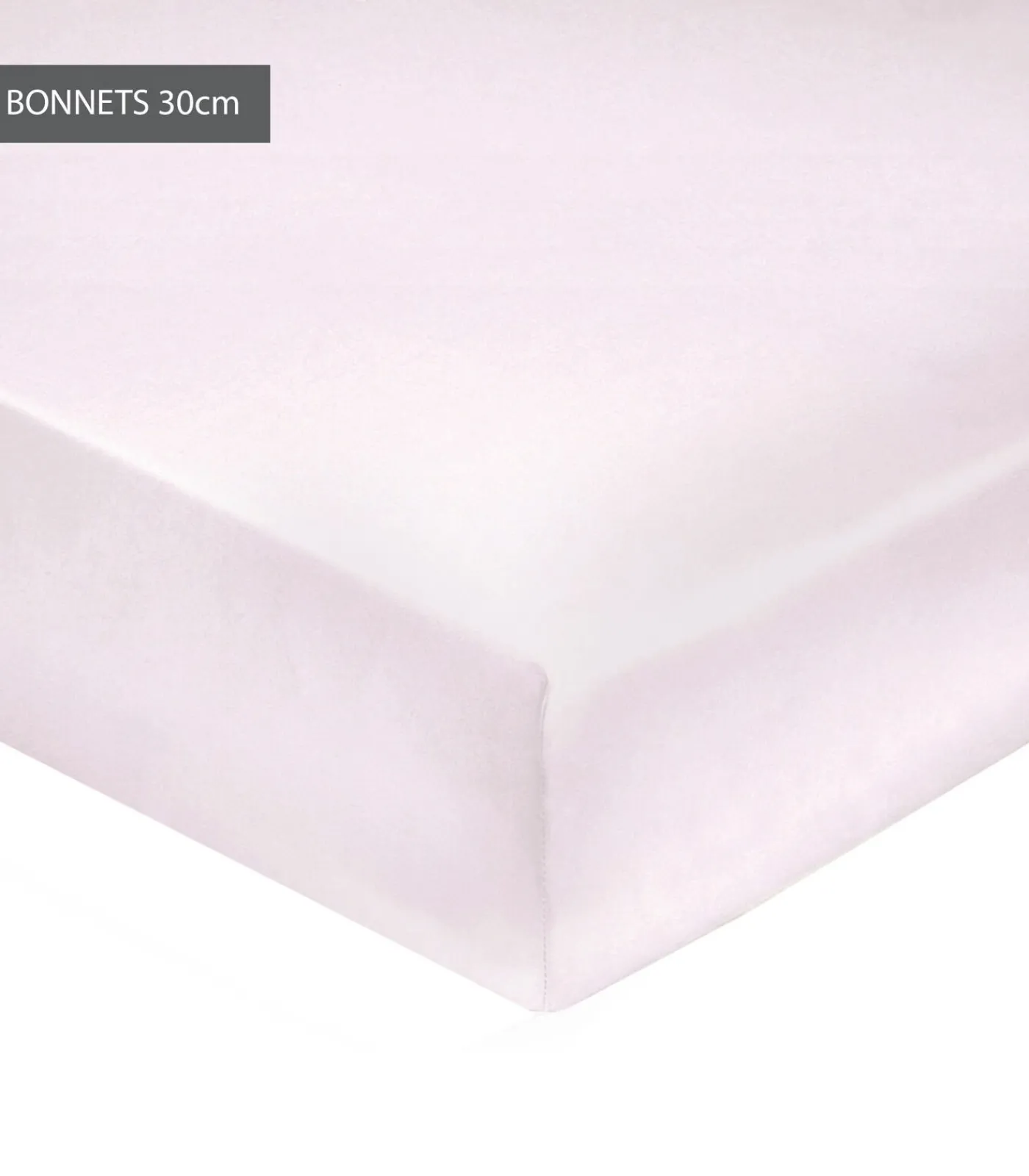 Hot Hoeslaken guimauve - Satijn katoen Hoeslakens