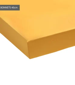 Clearance Hoeslaken miel - Satijn katoen Hoeslakens