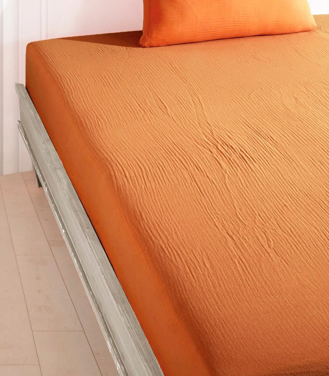 Outlet Hoeslaken 140x190 cm katoen gaas mousseline Hoeslakens