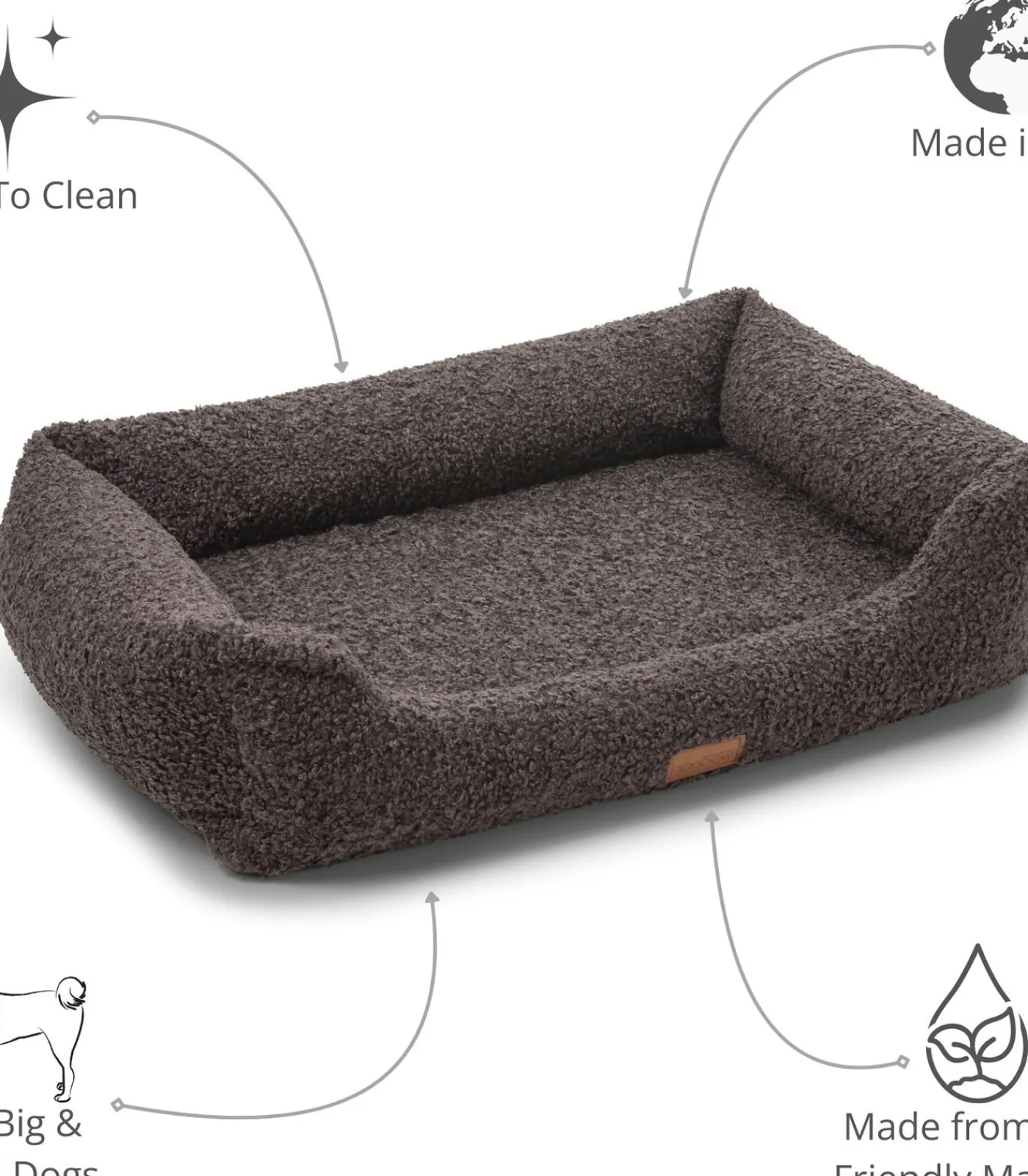 Clearance Hondensofa Milo Decoratie