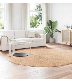 Sale Hoogpolig vloerkleed NAVARRA 240x240 cm polyester Tapijten