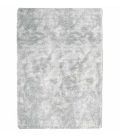 Best Hoogpolig vloerkleed NAVARRA 240x340 cm polyester zilvergrijs Tapijten