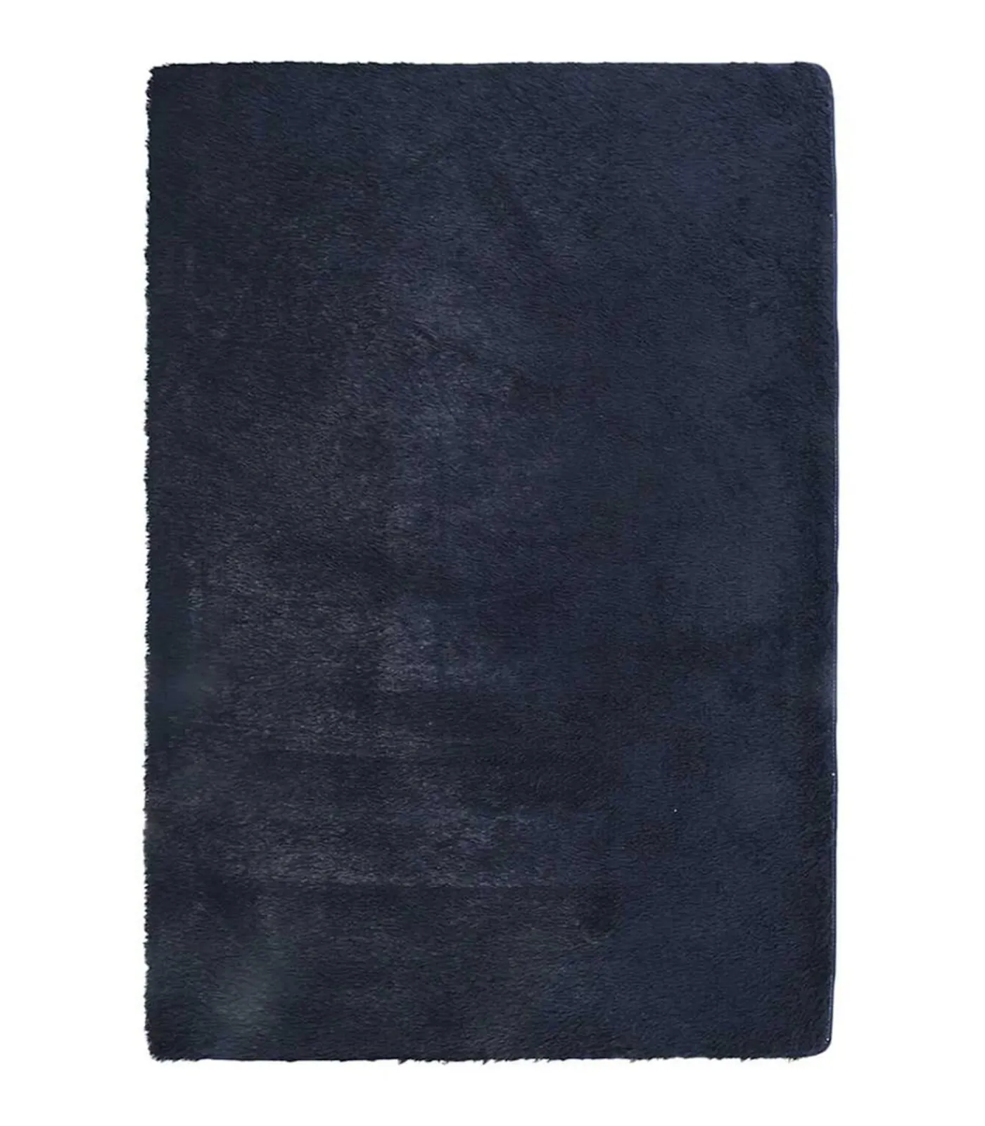 Clearance Hoogpolig vloerkleed NAVARRA 200x290 cm polyester marineblauw Tapijten