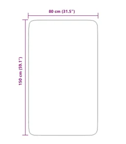 Hot Hoogpolig vloerkleed NAVARRA 80x150 cm polyester Tapijten