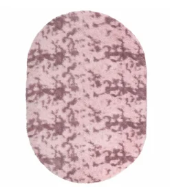 Discount Hoogpolig vloerkleed NAVARRA 300x200 cm polyester stoffig roze Tapijten