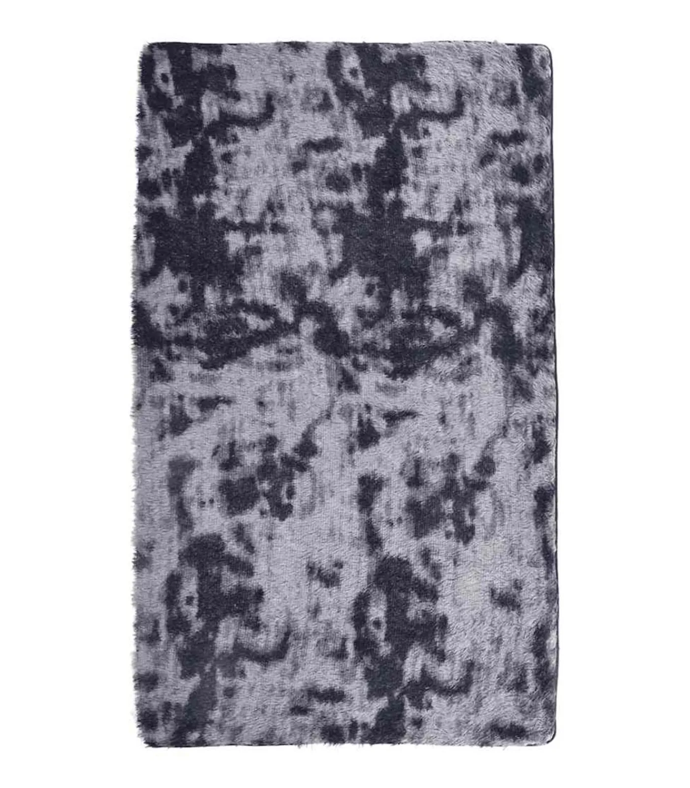 Hot Hoogpolig vloerkleed NAVARRA 60x100 cm polyester donkergrijs Tapijten