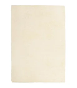 Hot Hoogpolig vloerkleed NAVARRA 240x340 cm polyester crèmekleurig Tapijten