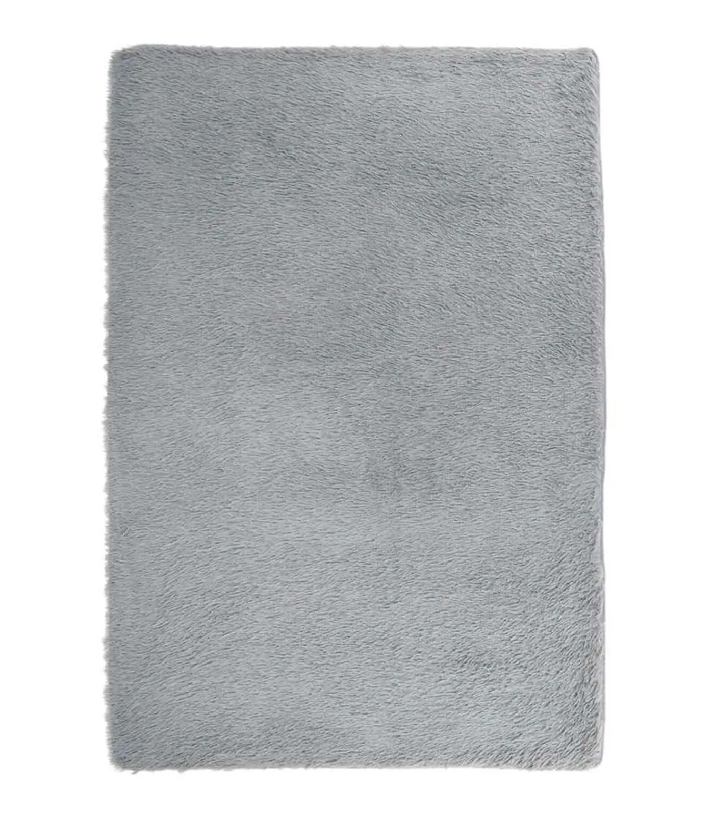 Sale Hoogpolig vloerkleed NAVARRA 120x170 cm polyester lichtgrijs Tapijten