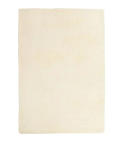 Online Hoogpolig vloerkleed NAVARRA 200x290 cm polyester crèmekleurig Tapijten