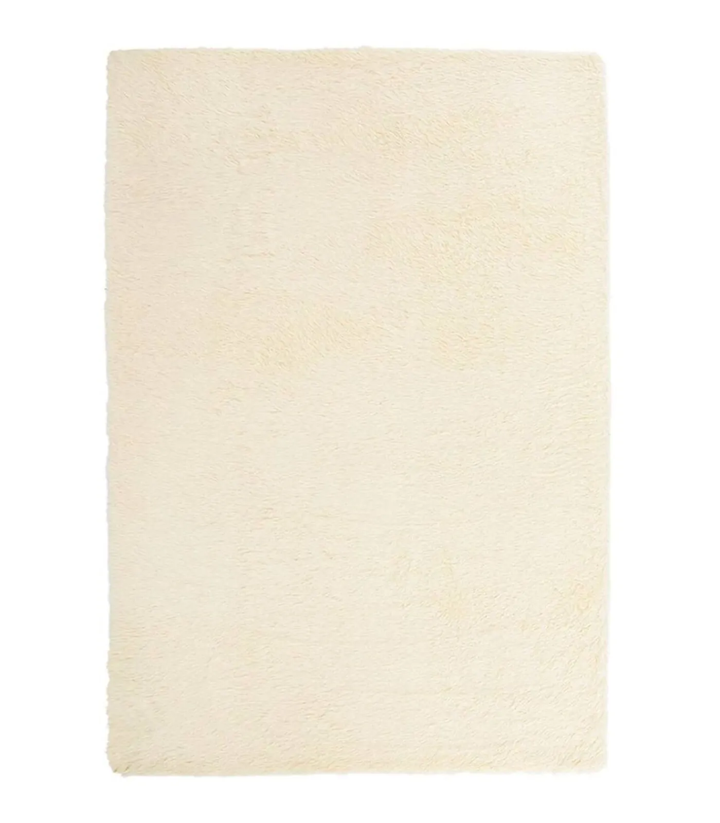 Online Hoogpolig vloerkleed NAVARRA 200x290 cm polyester crèmekleurig Tapijten