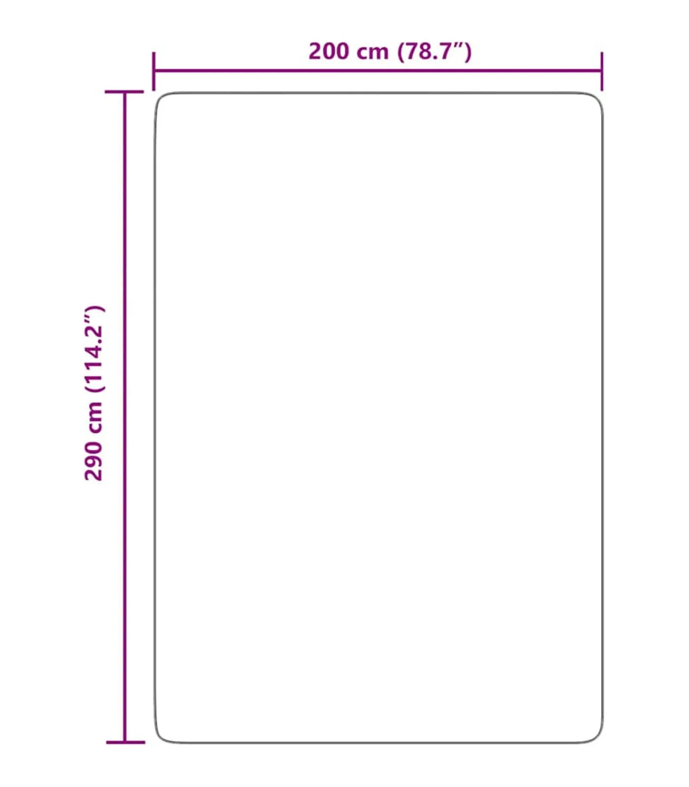 Online Hoogpolig vloerkleed NAVARRA 200x290 cm polyester crèmekleurig Tapijten