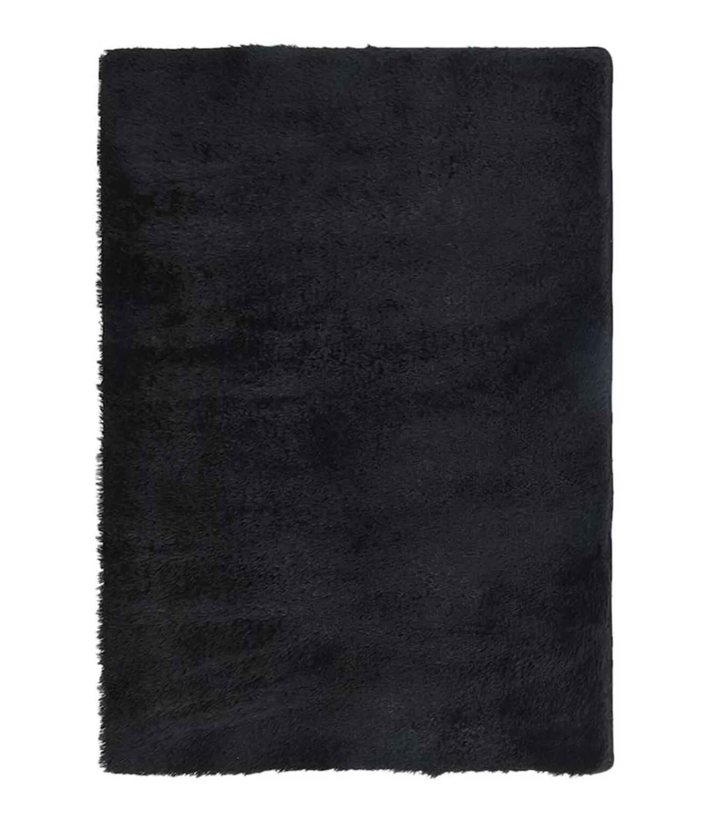 Online Hoogpolig vloerkleed NAVARRA 240x340 cm polyester zwart Tapijten