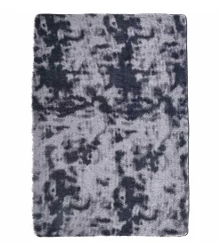 Hot Hoogpolig vloerkleed NAVARRA 120x170 cm polyester donkergrijs Tapijten