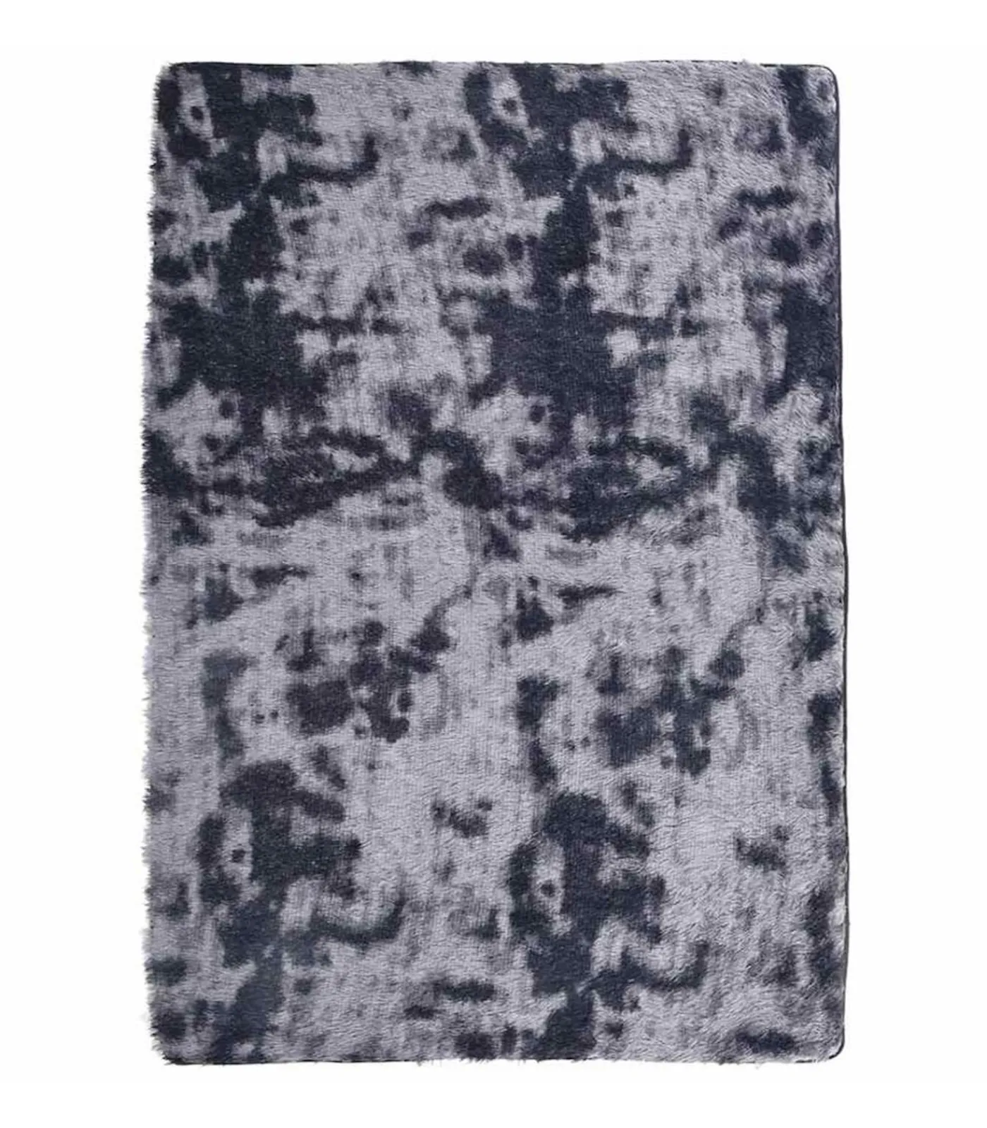 Hot Hoogpolig vloerkleed NAVARRA 120x170 cm polyester donkergrijs Tapijten