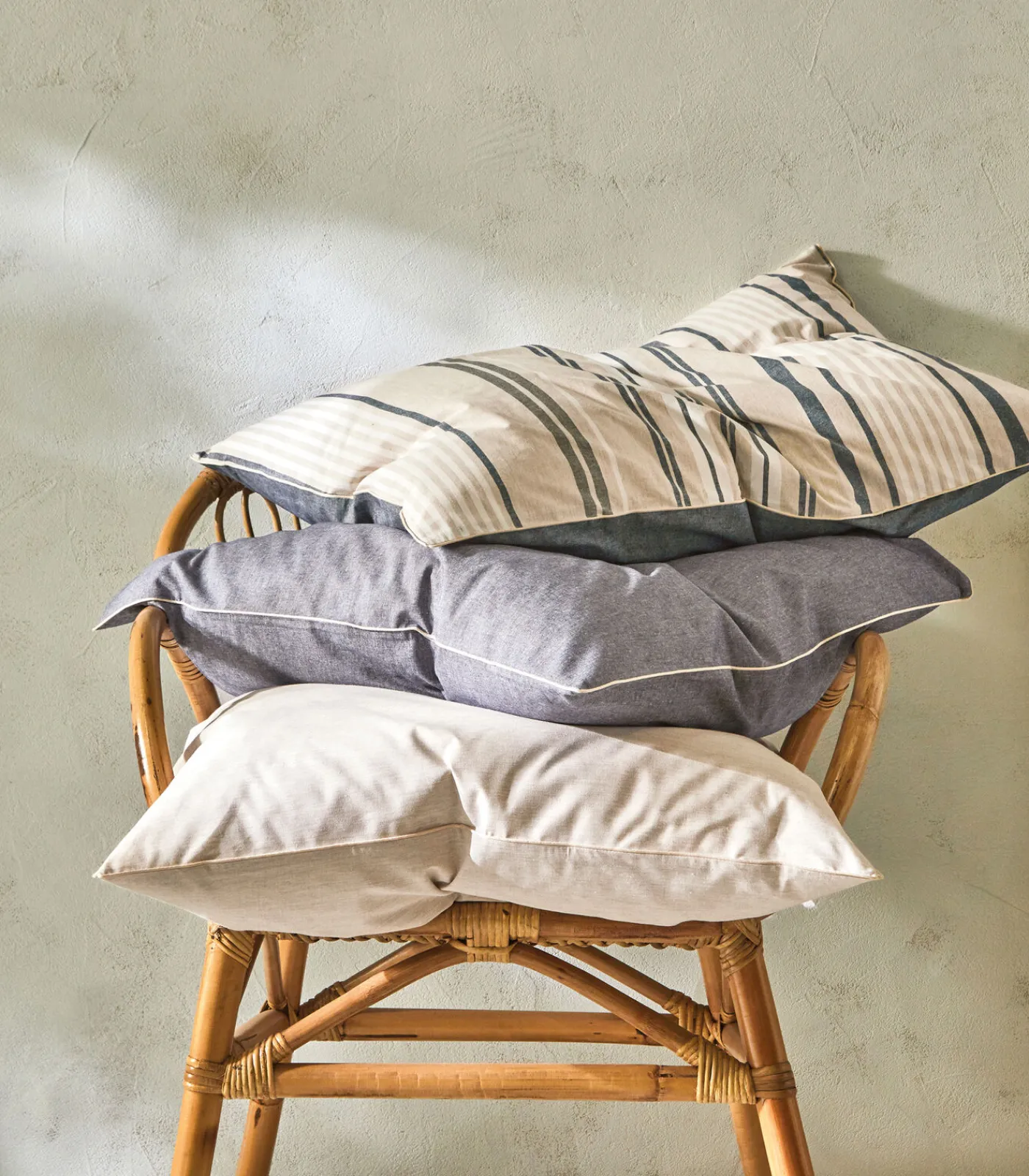 New HORIZON Indigo - Laken Gerecycled draad Lakens