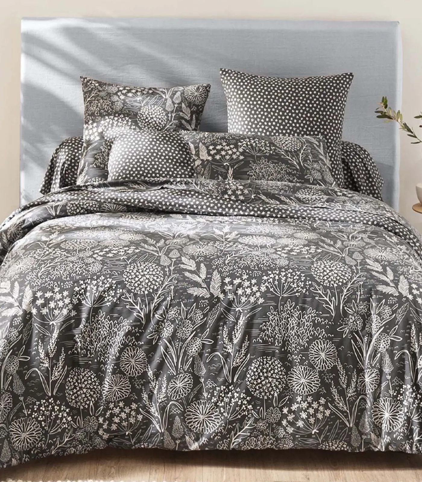 Discount Hortence - Dekbedovertrek van lyocell met print Dekbedovertrekken