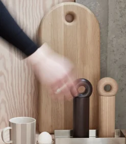 New Houten zoutmolen Keukenaccessoires