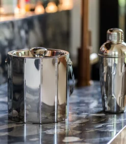 Clearance Ijsemmer 15,5xH17,5cm dubbelwandig zilver Nox Keukenaccessoires