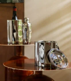 Clearance Ijsemmer 15,5xH17,5cm dubbelwandig zilver Nox Keukenaccessoires