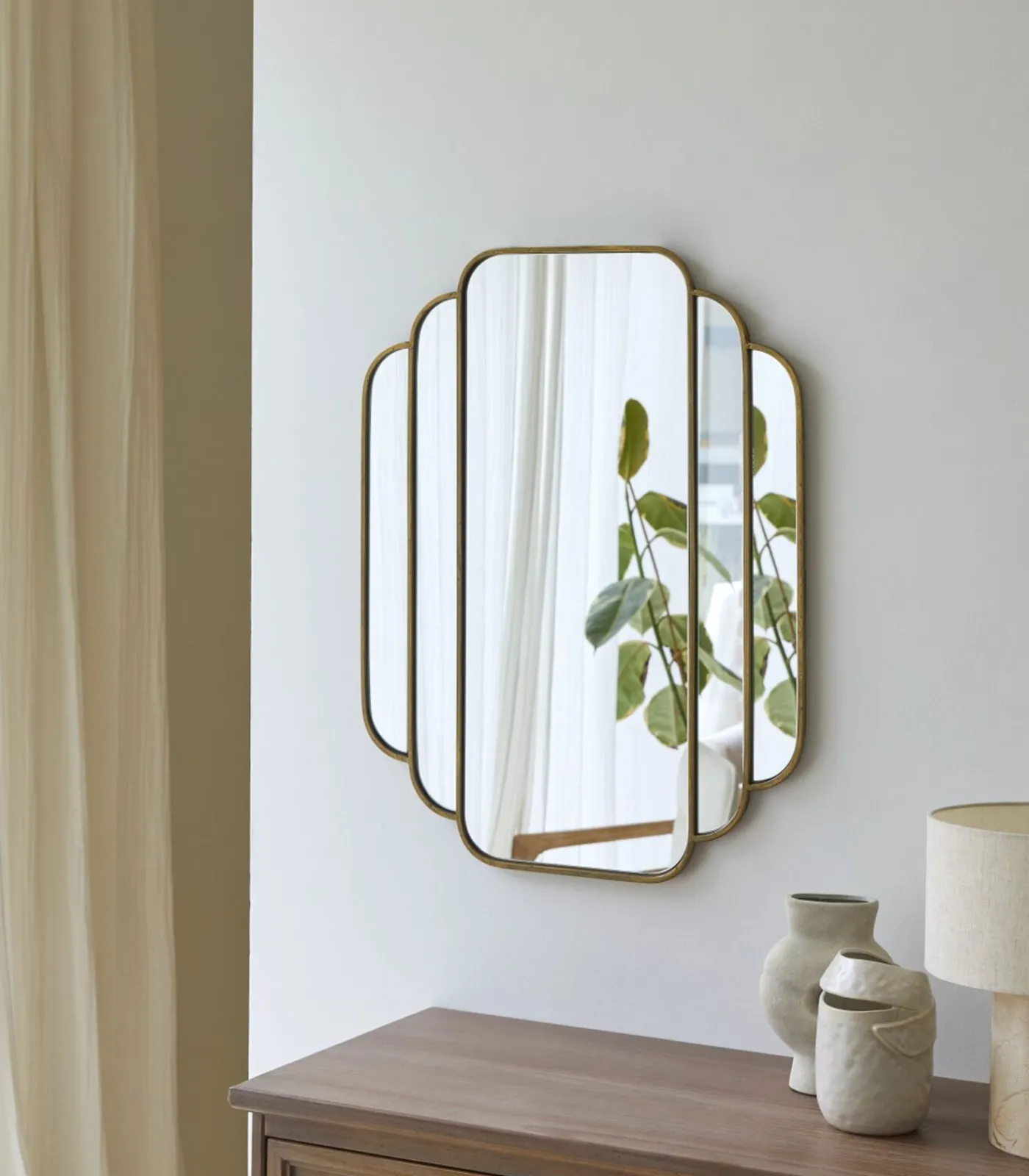 Best IJzeren spiegel Mas 80 x 63 cm Spiegels