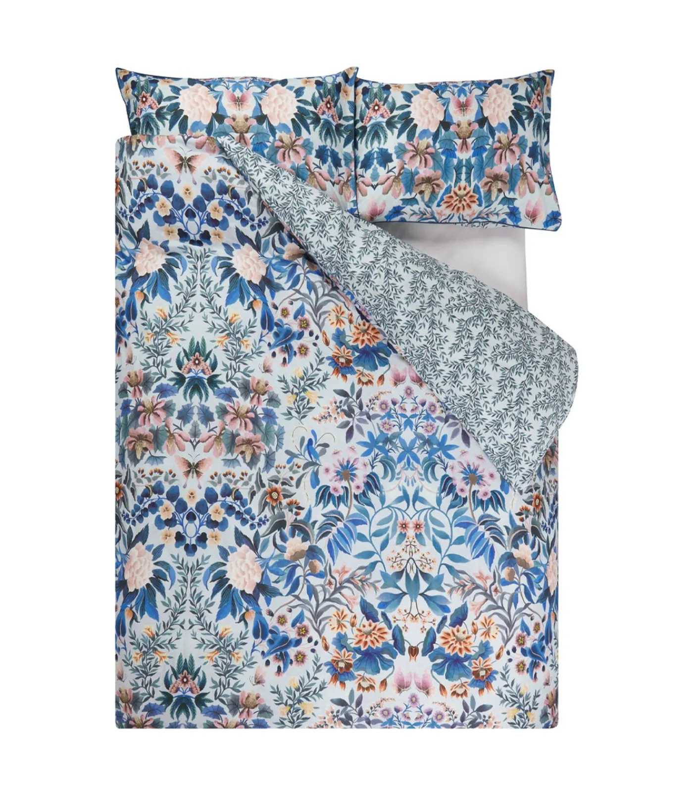 Sale Ikebana Damask - Dekbedovertrek in katoen perkal met print Dekbedovertrekken